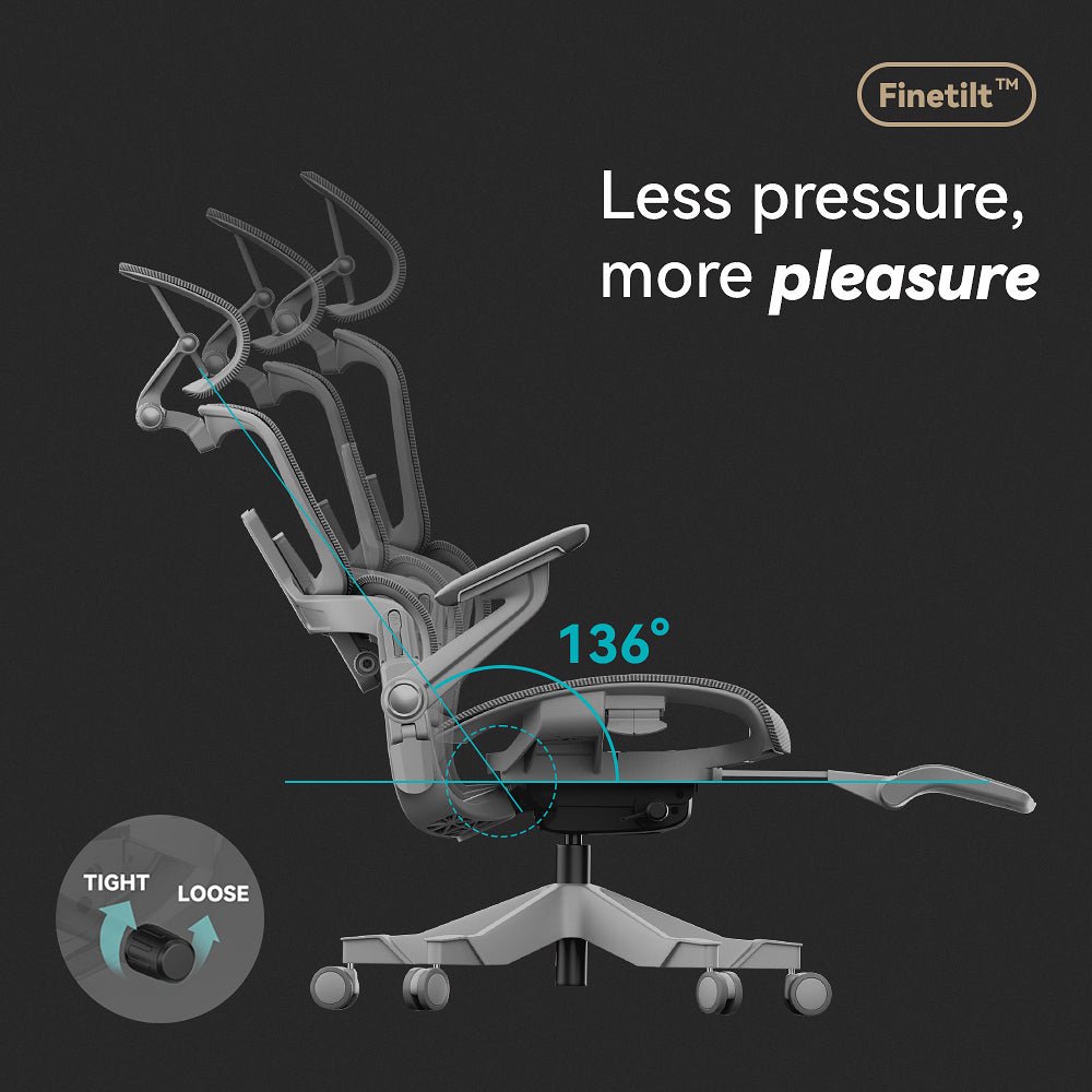 HINOMI H1 Pro Ergonomic Chair with Footrest