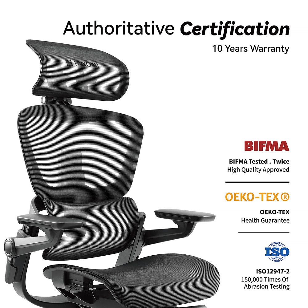 HINOMI H1 Pro Ergonomic Chair with Footrest