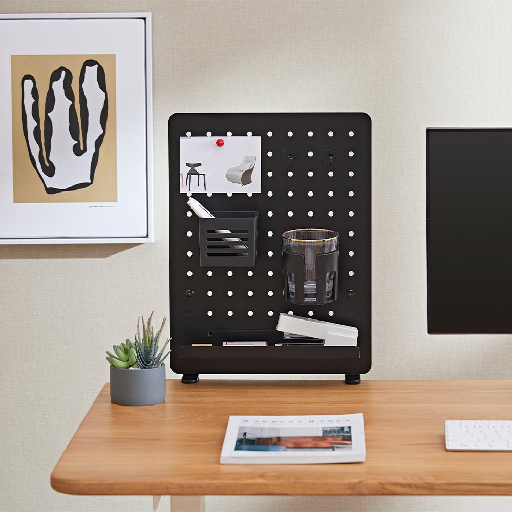 HINOMI Clamp-on Desk Pegboard